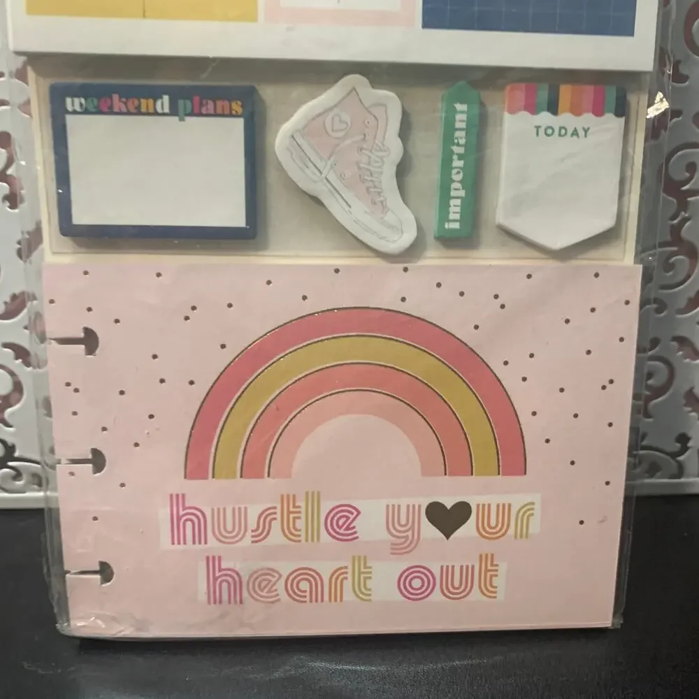 NIP MAMBI The Happy Planner stickers cardstock sticky notes PLMP-28 294 pieces